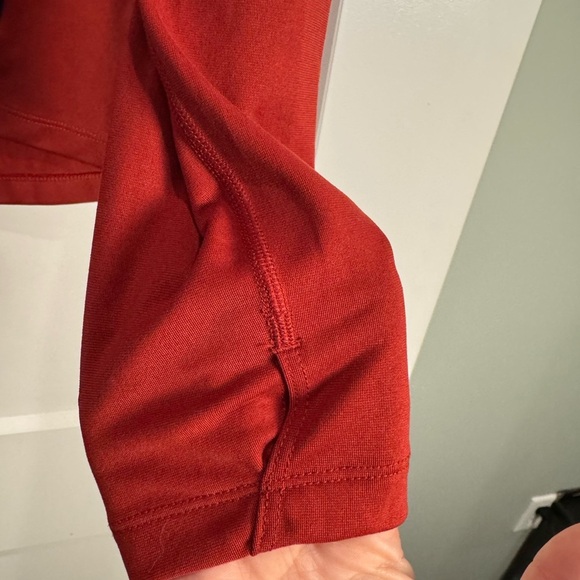 Arkansas Razorbacks Pullover Womens Medium Maroon Nike Slim Fit Dri Fit set - Picture 6 of 9